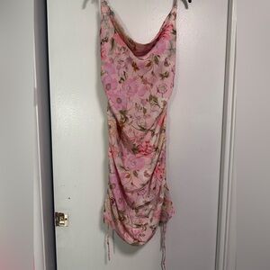 ASOS Pink Floral Dress size 10